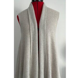 Lord & Taylor Light Grey Cashmere Vest